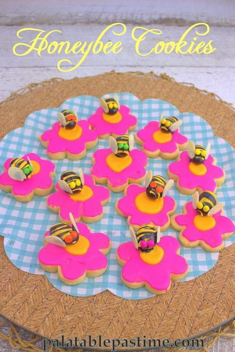Honeybee Cookies #FilltheCookieJar Honeybee Cookies