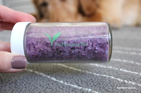 the nurturing paw lavender bath salts aromatherapy 