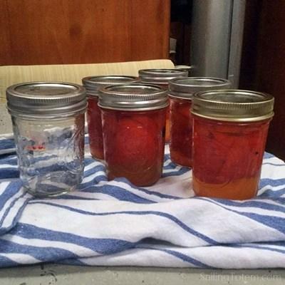 4 canned red bell peppers
