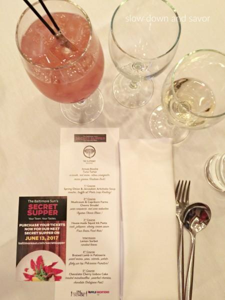 The Baltimore Sun’s Secret Supper at The Elephant