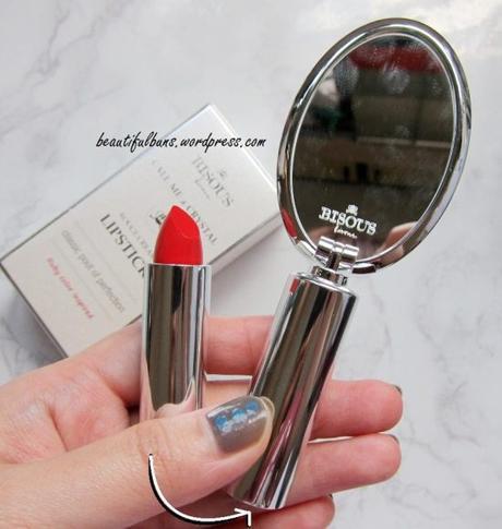 Review: Bisous Bisous Call Me A crystal Rouge Cream Lipstick