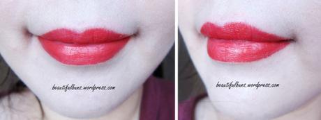 Review: Bisous Bisous Call Me A crystal Rouge Cream Lipstick