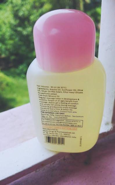 Review // Olemessa Massage Oil