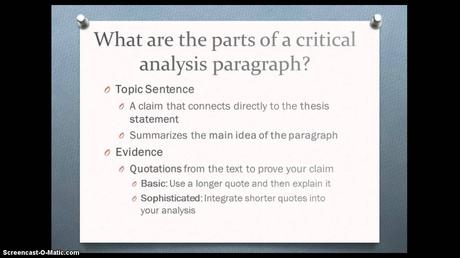What is an analytical essay? 10 points!? | Yahoo Answers