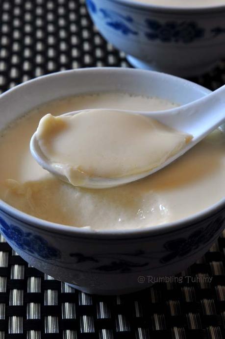 HK Steam egg custard 鮮奶燉蛋