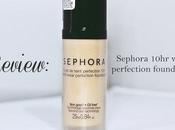 Review: Sephora 10hr Wear Perfection Foundation