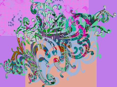 Colorful Abstract Painting By Karen Olsen Dunn
