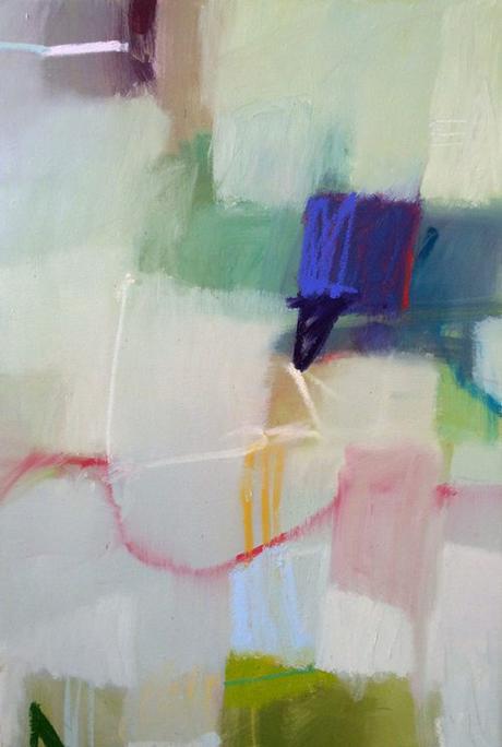 Abstract Geometric Painting By Sharon Paster
