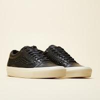 Suave On Deck:  Vans Leather Old School Weave DX Sneaker