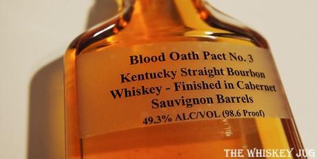 Blood Oath Pact 3 Label