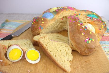 Italian Easter Bread #EasterRecipes #BreadBakers Italian Easter Bread