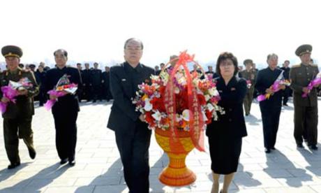 DPRK Central Leadership and SPA Deputies Visit Mansu Hill