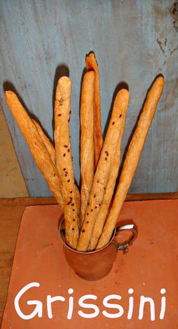 Grissini – Italian Breadsticks#BreadBakers