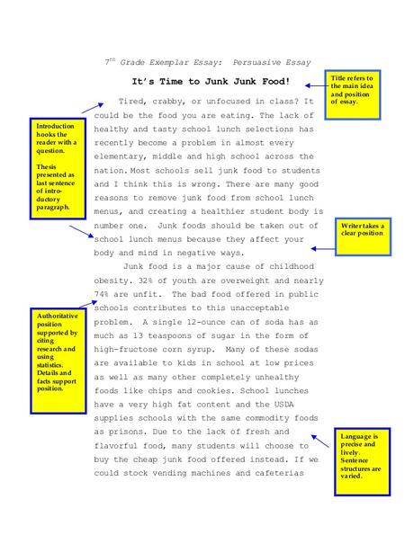 ARGUMENTATIVE ESSAY