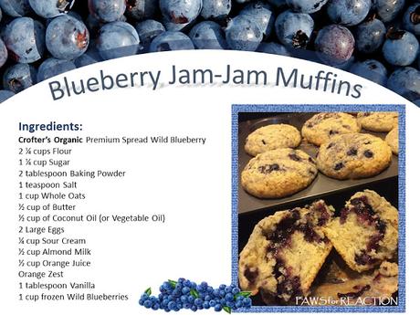 #Recipe #Blueberry #Crofters #JamJam #Muffins