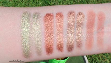 Tarte Make Believe In Yourself Eyeshadow Swatches