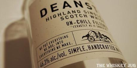 Deanston Virgin Oak Label