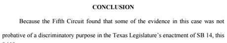 Texas GOP's Voter ID Law Was Intended To Discriminate