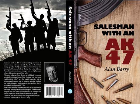 Alan Barry author. Salesman with an AK47. Book cover