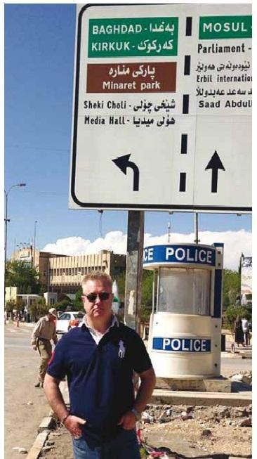 Alan Barry. Salesman with an AK47, Iraq