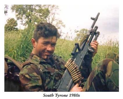 Alan Barry. Salesman with an AK47. South Tyrone 1980s