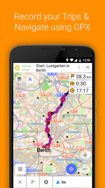    OsmAnd+ Maps & Navigation- screenshot  