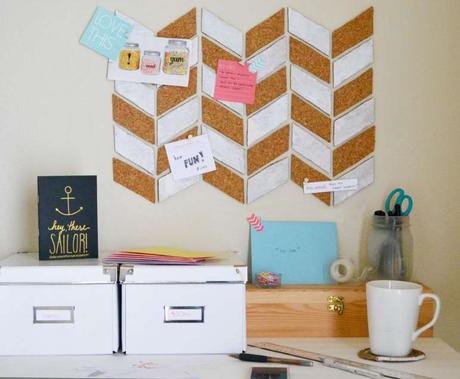 27 DIY Cool Cork Board Ideas, Instalation & Photos