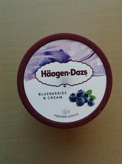 Haagen Dazs Blueberries & Cream