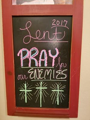 Lent 2017 - Praying for our Enemies