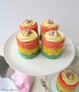 Mini Layered Easter Cakes & A Mary Berry Homeware Competition!