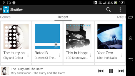 Shuttle+ Music Player - screenshot