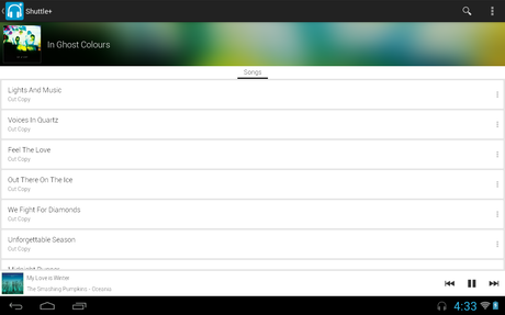 Shuttle+ Music Player - screenshot