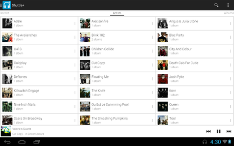 Shuttle+ Music Player - screenshot