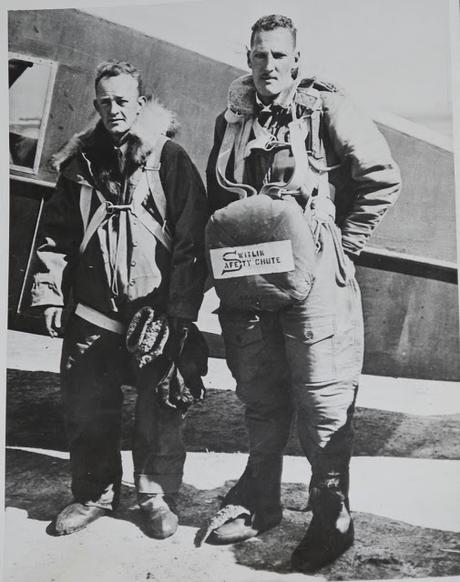History - Jump Pilot George Quick and Skydiver Bert White - May 1930