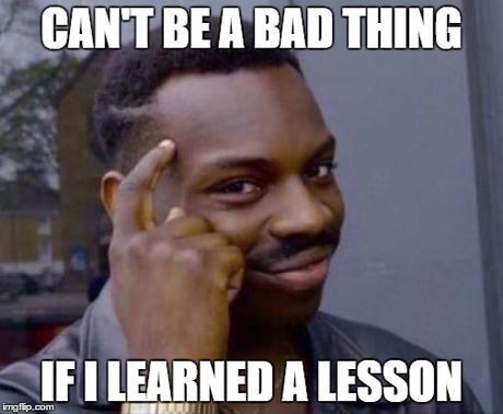 lesson learned