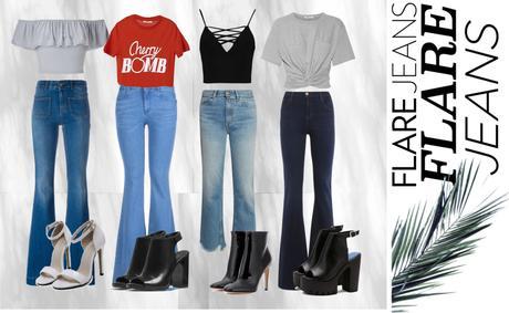 WEEKLY OUTFIT GRID: FLARE AWAY