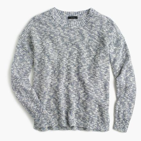 beachy linen sweater