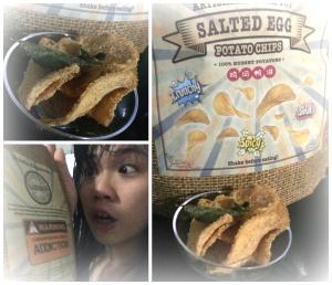 Say What?! Salted Egg Potato Chips