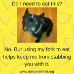 Tell The Food Police To Take A Holiday with the Help of My Dogs