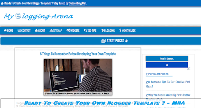 Building Basic Structure For Blogger Template (Part 2)