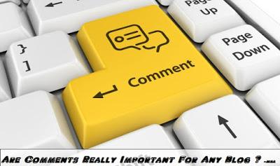 Are Comments Really Important For Any Blog ? - Solved