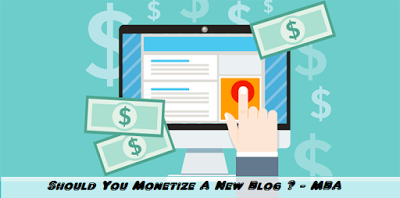 4 Reasons Why You Should Not Monetize A New Blog !