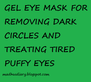 GEL EYE PACK FOR REMOVING DARK CIRCLE AND TIRED EYES