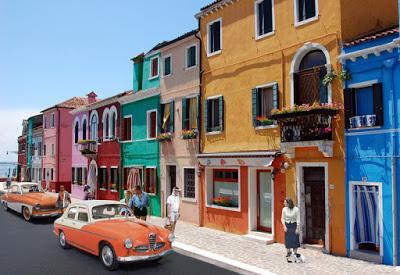 A lot of local colour in Italy