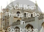 Off-Beat Things Cambridge