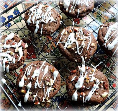 Caramel Stuffed Chocolate Cookies