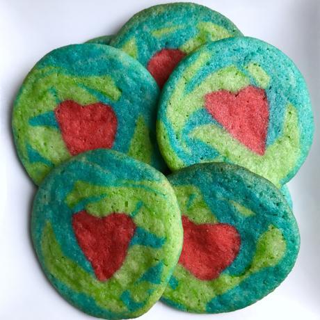 Make This: I ❤️ Earth Sugar Cookies
