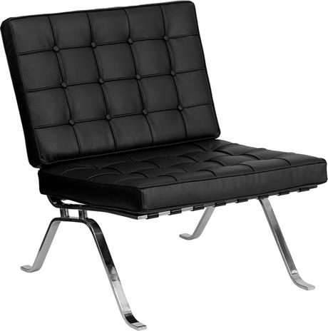 Black Lounge Chair