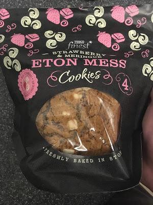 Today's Review: Tesco Finest Eton Mess Cookies