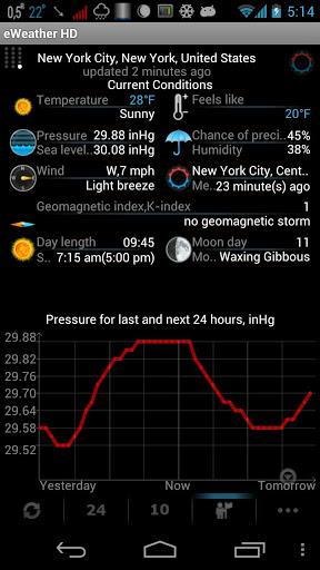 Weather, Alerts, Barometer v7.0.1 APK